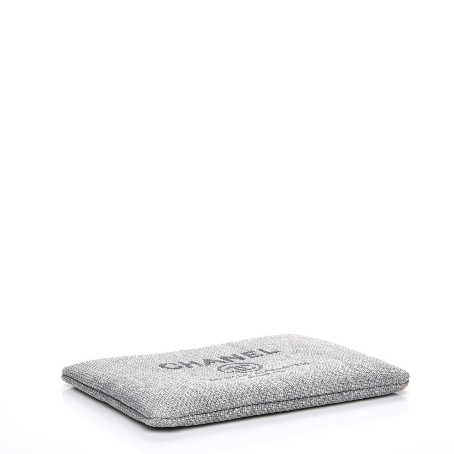 Canvas Large Deauville Pouch Grey