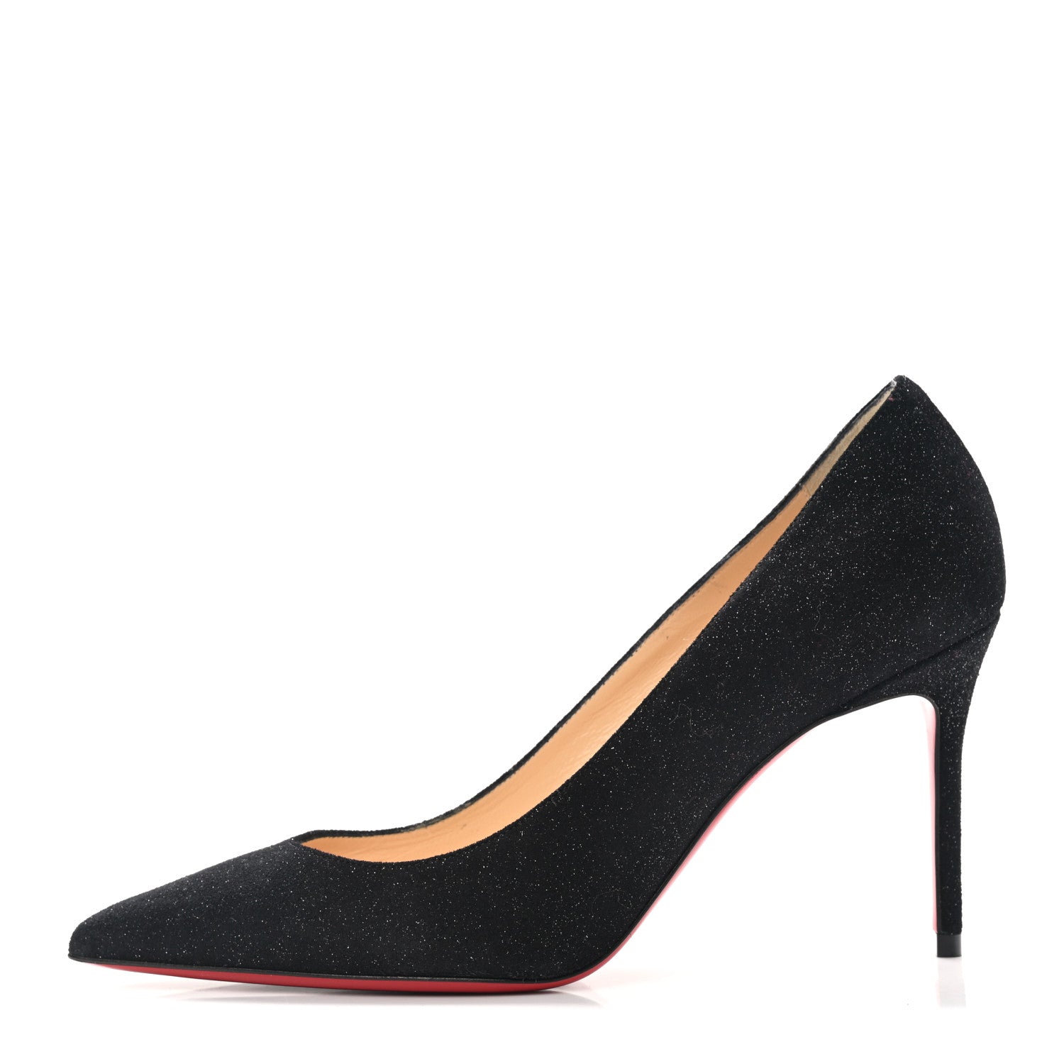 Christian Louboutin Glitter Decoltish 85 Pumps 36.5 Black 1 of 9