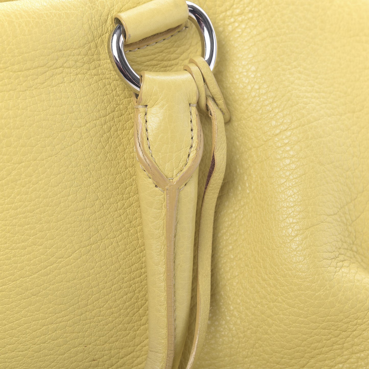 Vitello Daino Satchel Ananas
