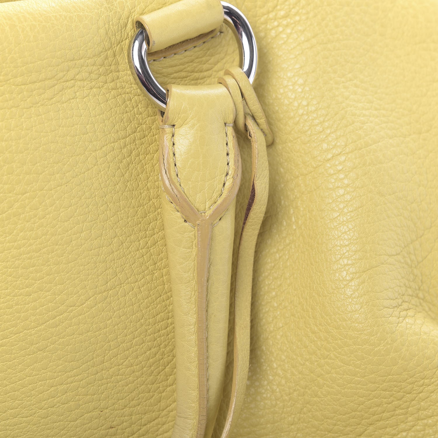 Prada Vitello Daino Satchel Ananas 12 of 17