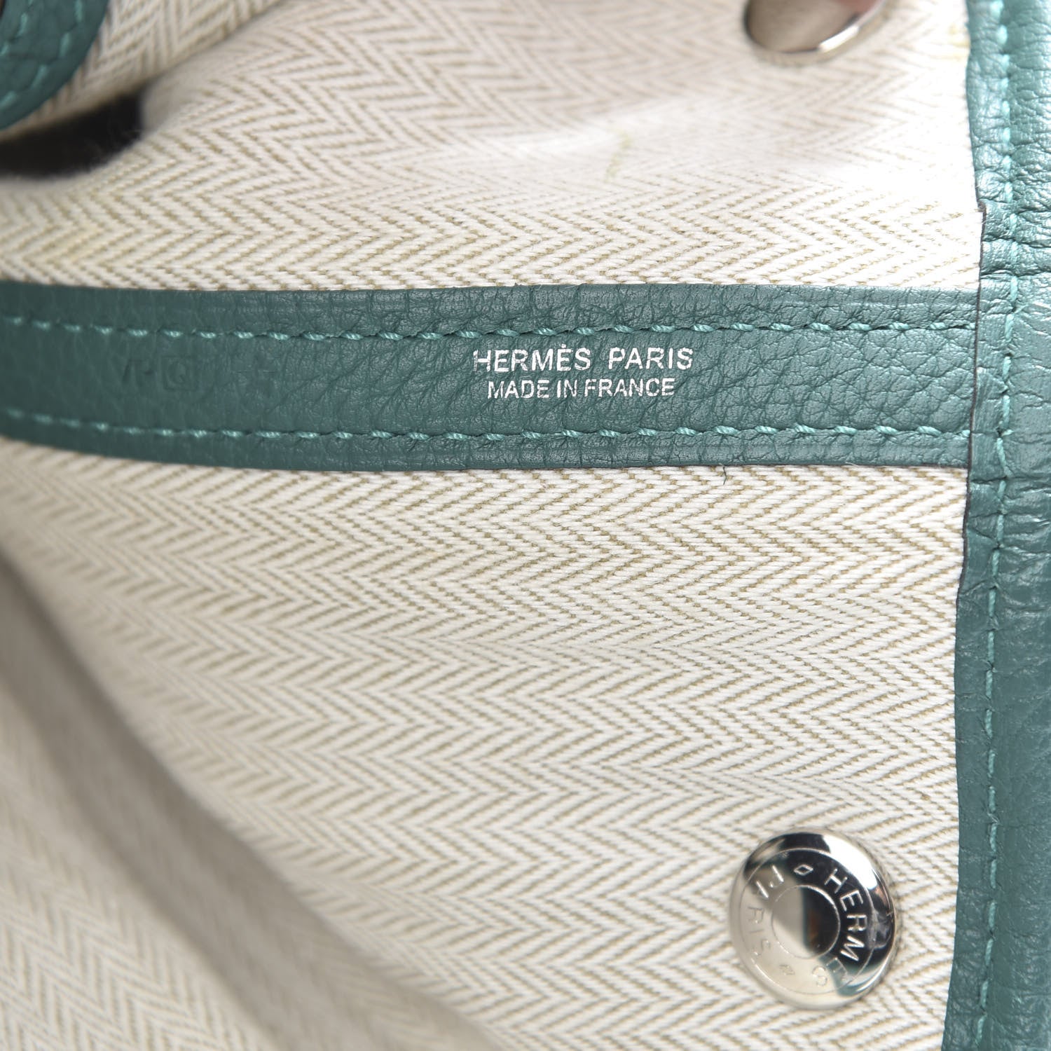 Hermes Negonda Garden Party Tote 36 MM Malachite 6 of 14