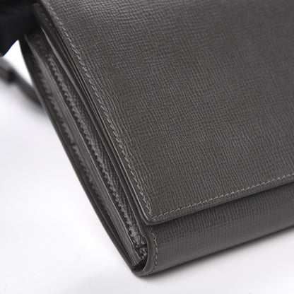 Tom Ford Calfskin Wallet On Strap Light Grey 7 of 9