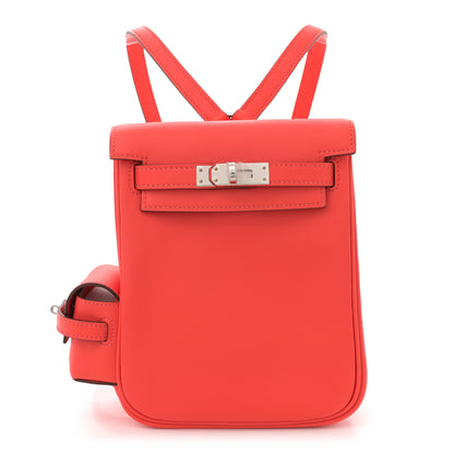Hermes Swift Kelly Jump Backpack Orange Field 1 of 11