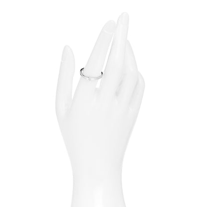 Harry Winston Platinum Diamond Wave Band Ring 56 7.75 3 of 4