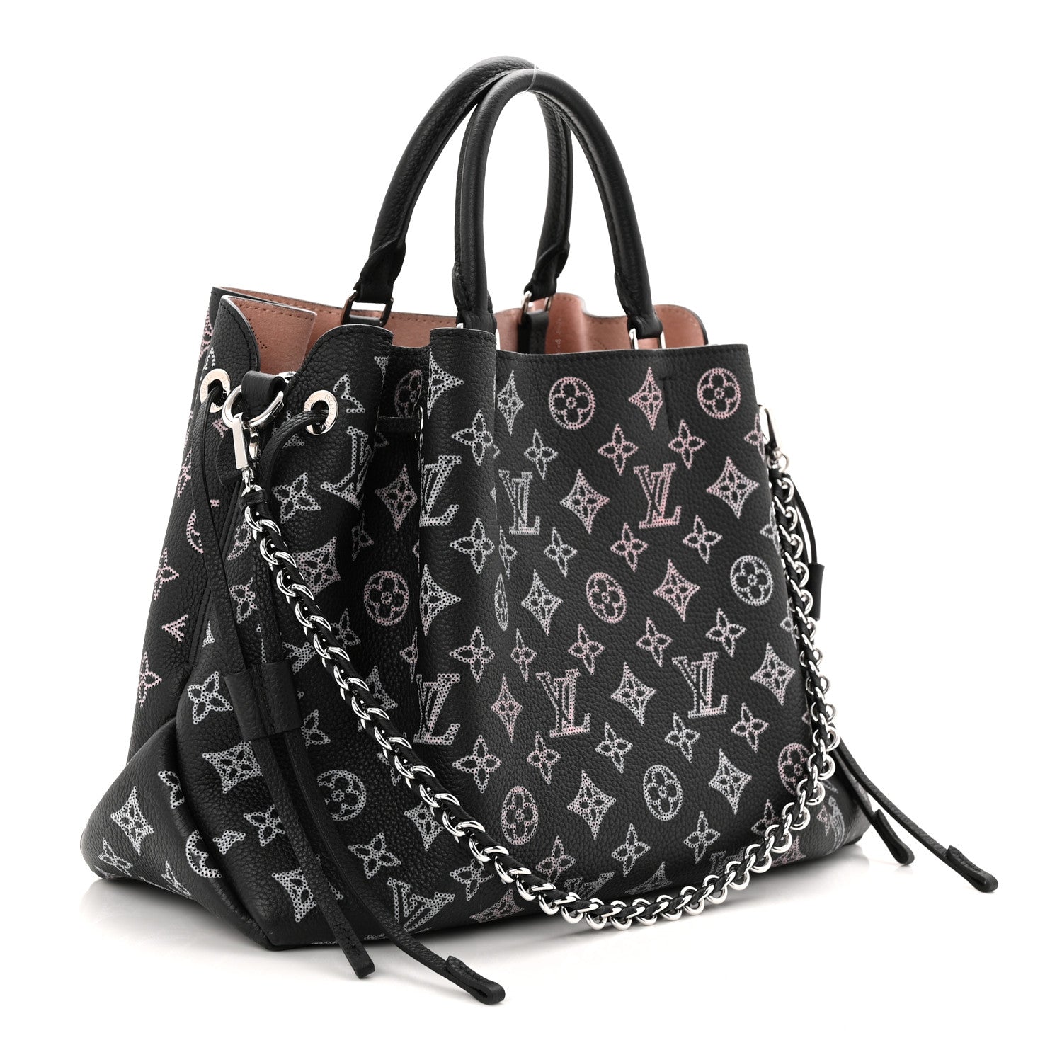 Louis Vuitton Mahina Flight Mode Bella Tote Black 1883623