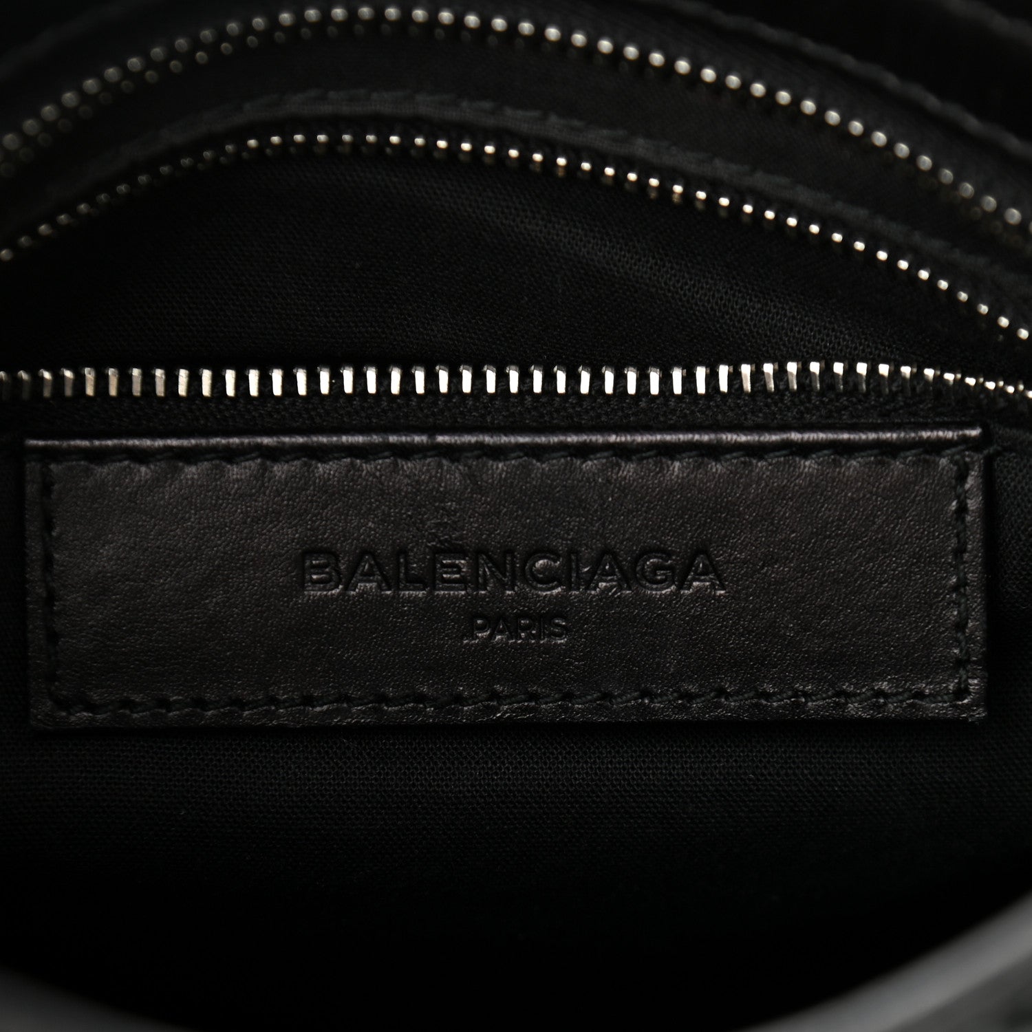 Balenciaga Smooth Calfskin Metallic Patent Giant 12 Silver Hardware Mini City Black Gris 6 of 10