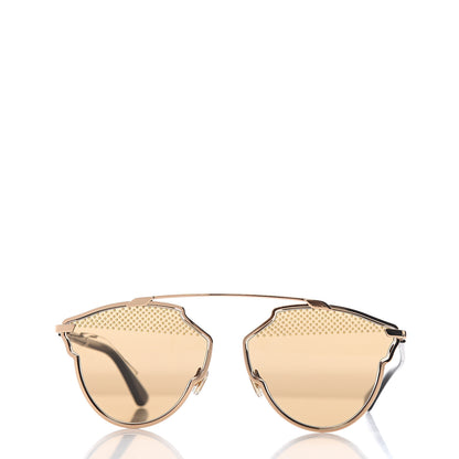 Christian Dior Studded So Real Sunglasses Gold 2 of 8