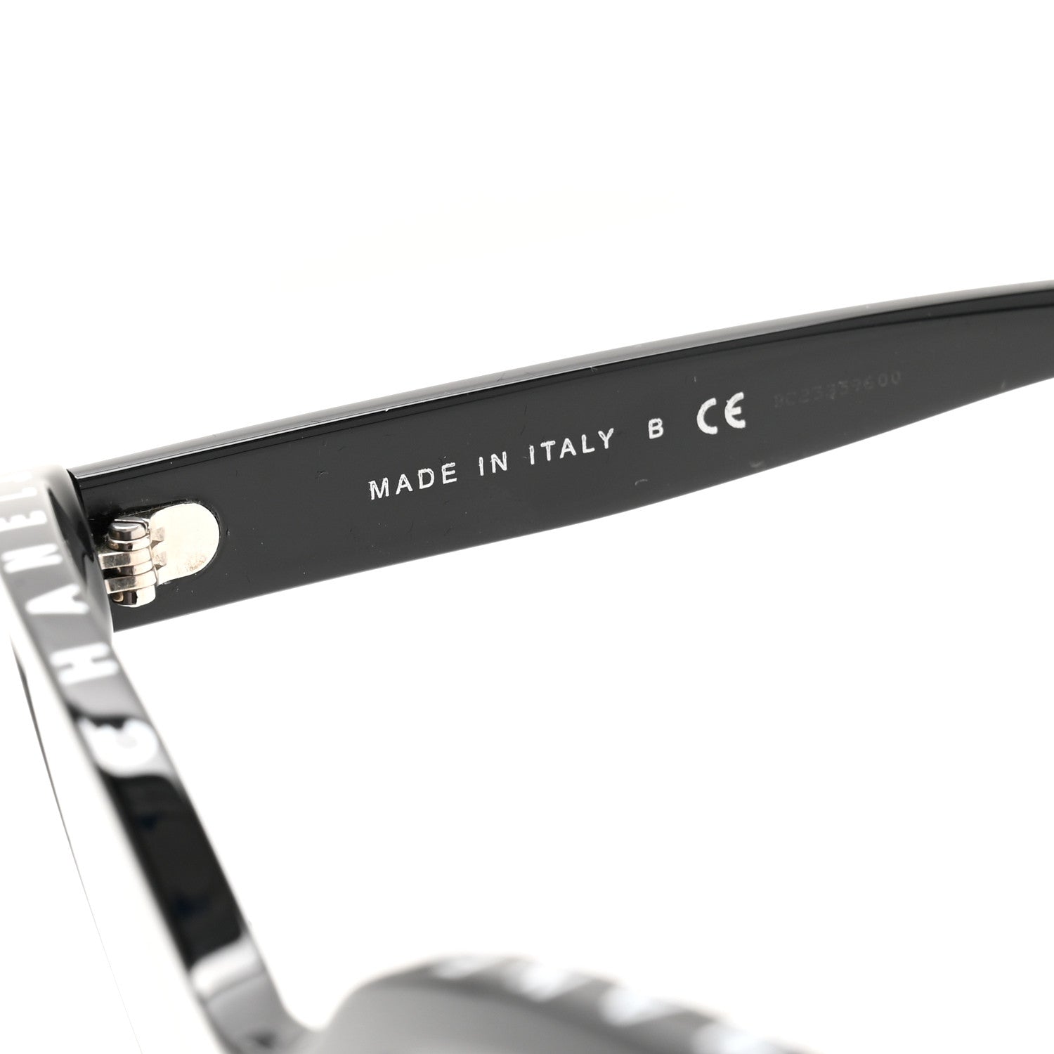 Chanel Acetate CC Butterfly Sunglasses 5414-A Black 6 of 8