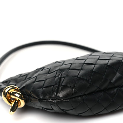 Bottega Veneta Nappa Intrecciato Mini Solstice Shoulder Bag Black 8 of 9