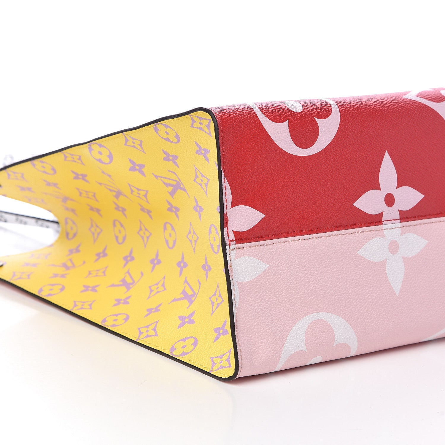 Louis Vuitton Monogram Giant Onthego GM Rouge Rose 7 of 9