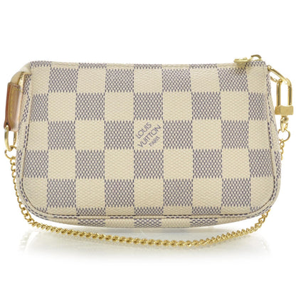 Louis Vuitton Damier Azur Mini Pochette Accessories 1 of 9