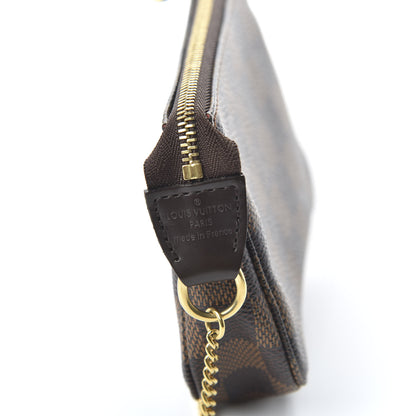 Louis Vuitton Damier Ebene Mini Pochette Accessories 8 of 11