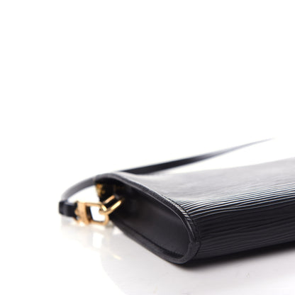 Louis Vuitton Epi Pochette Accessories 21 Black 8 of 10