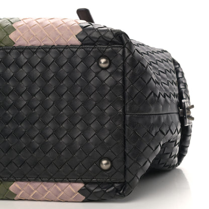 Bottega Veneta Nappa Intrecciato Rings Satchel Multicolor 10 of 17
