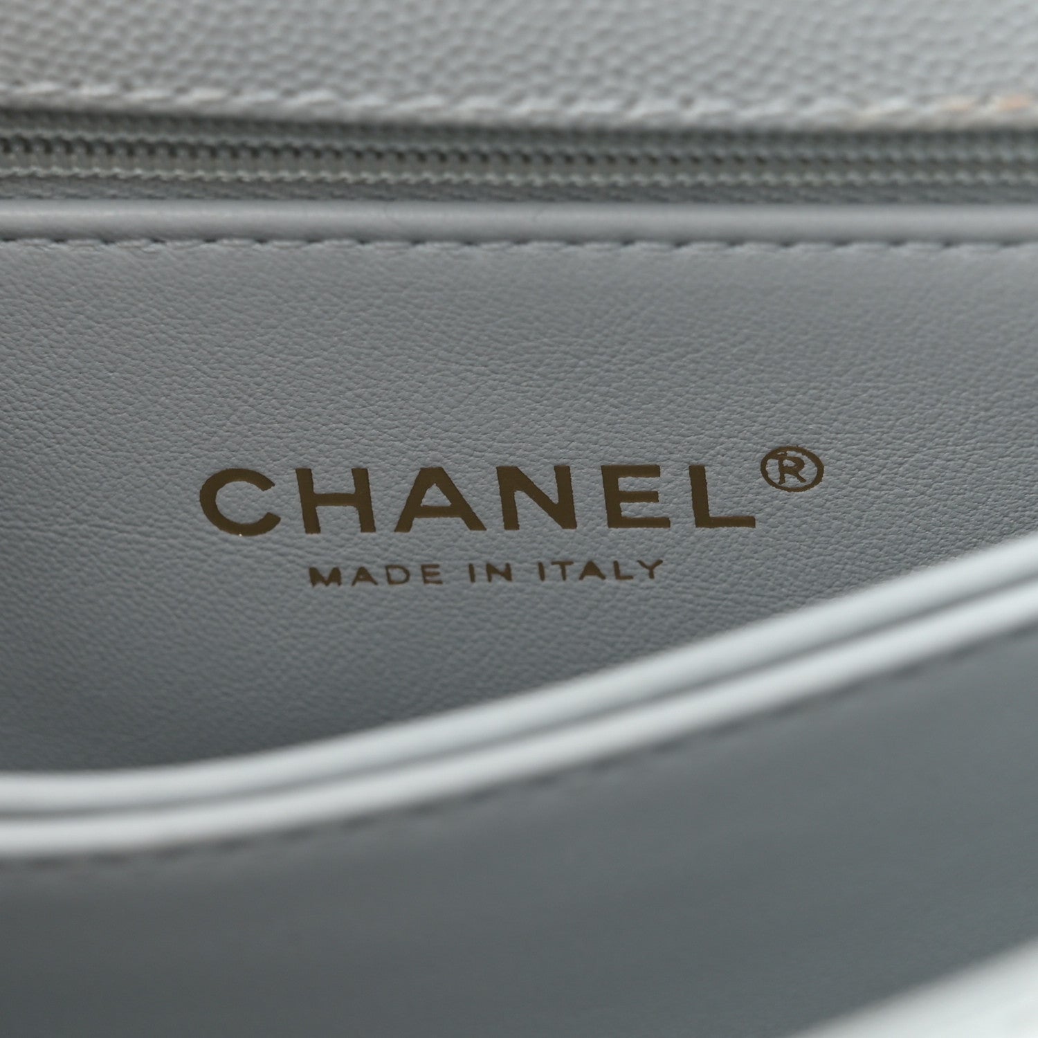 Chanel Caviar Quilted Mini Coco Handle Flap Light Blue 6 of 11