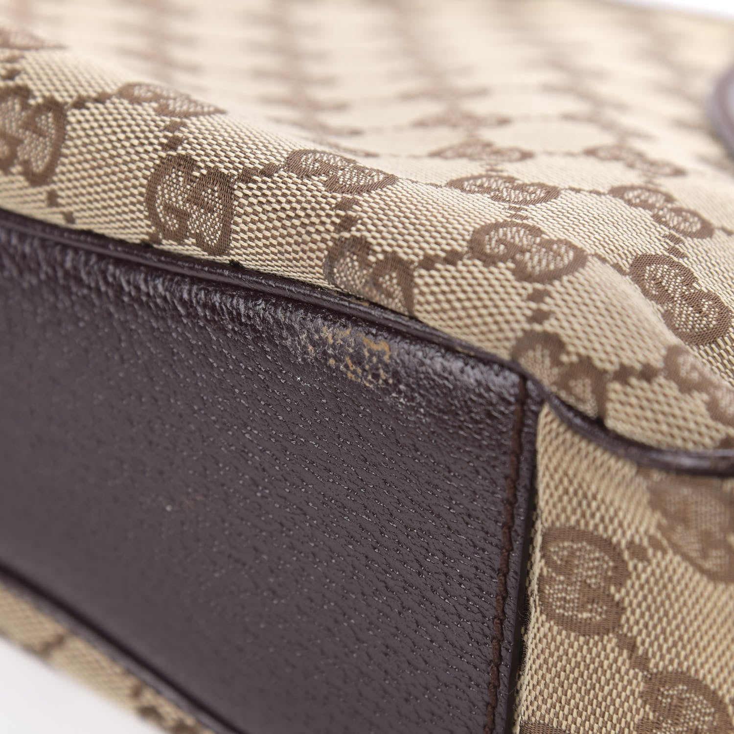 Gucci Monogram Shoulder Bag Dark Brown 14 of 14