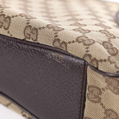 Gucci Monogram Shoulder Bag Dark Brown 14 of 14