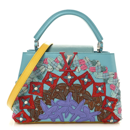 Louis Vuitton Calfskin Lizard Artycapucines Tschabalala Self PM Multicolor 1 of 10