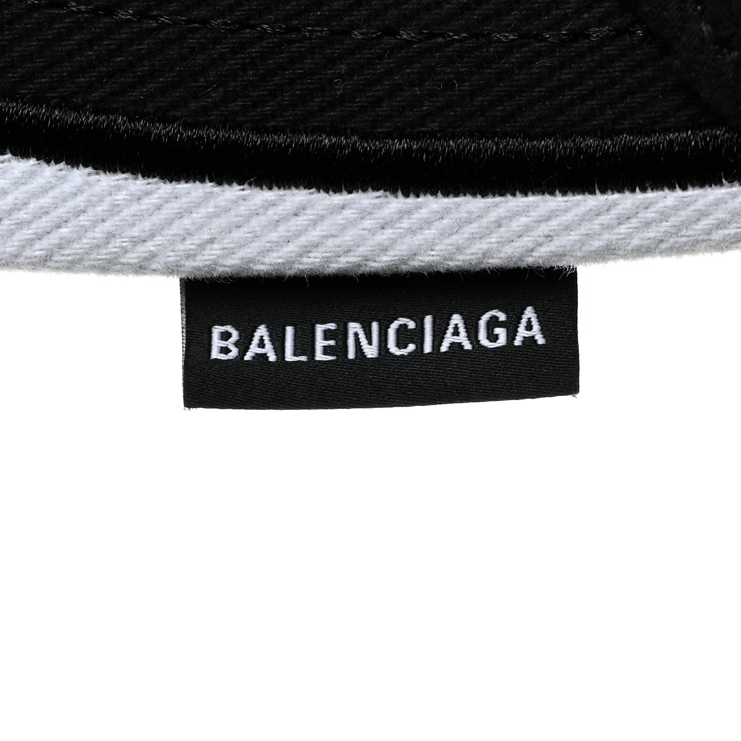 Balenciaga Cotton BB Mode Cap L Black White 8 of 10