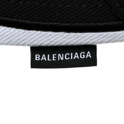 Balenciaga Cotton BB Mode Cap L Black White 8 of 10