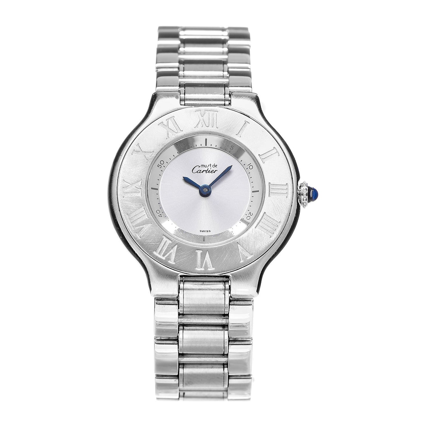 Stainless Steel 31mm Must De 21 Quartz Watch