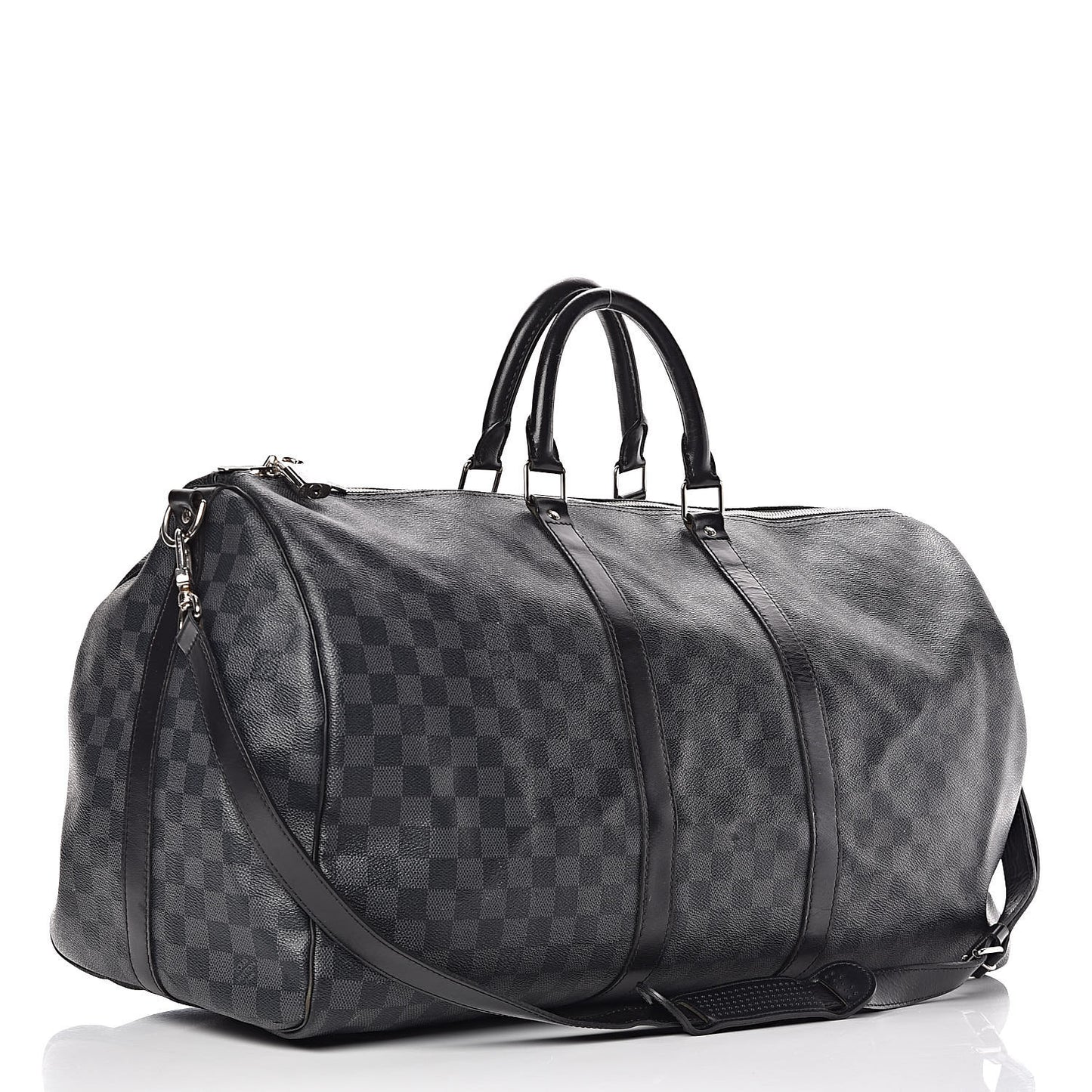 Damier Graphite Keepall Bandouliere 55