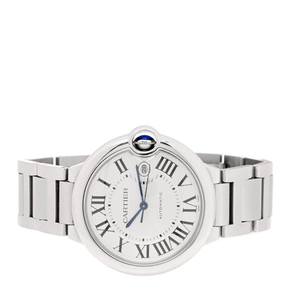 Cartier Stainless Steel 42mm Ballon Bleu De Cartier Automatic Watch 2 of 5
