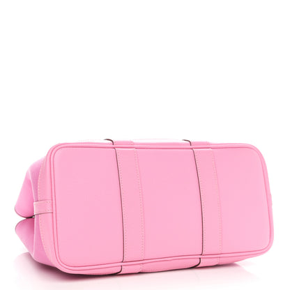 Hermes Toile Epsom Verso Garden Party 30 TPM Bubblegum Rubis 4 of 11