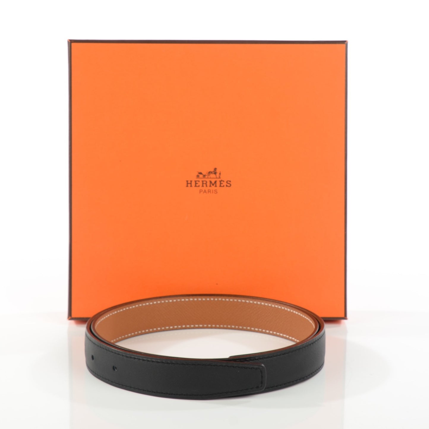 Epsom Swift 32mm Belt Strap 80 Gold Black
