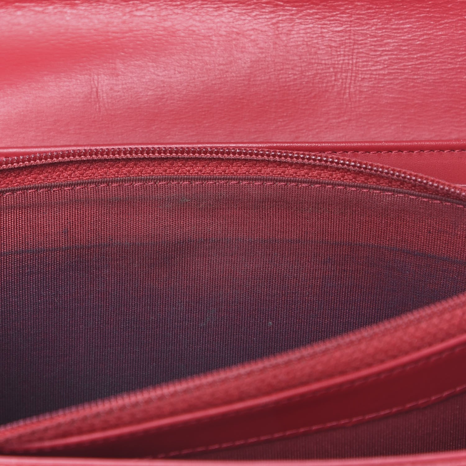 Chanel Caviar Timeless CC Large Flap Wallet Red 10 of 18