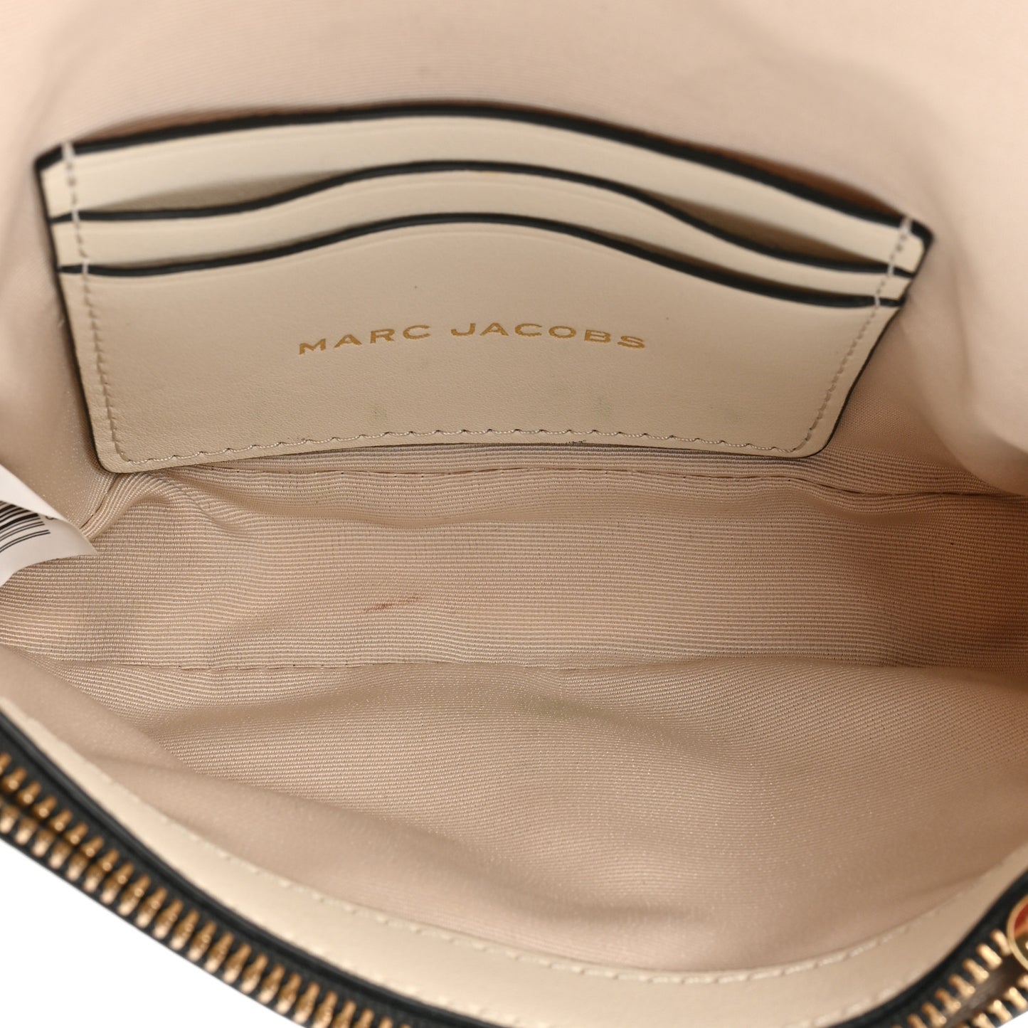 Calfskin Mini The J Marc Shoulder Bag Ivory