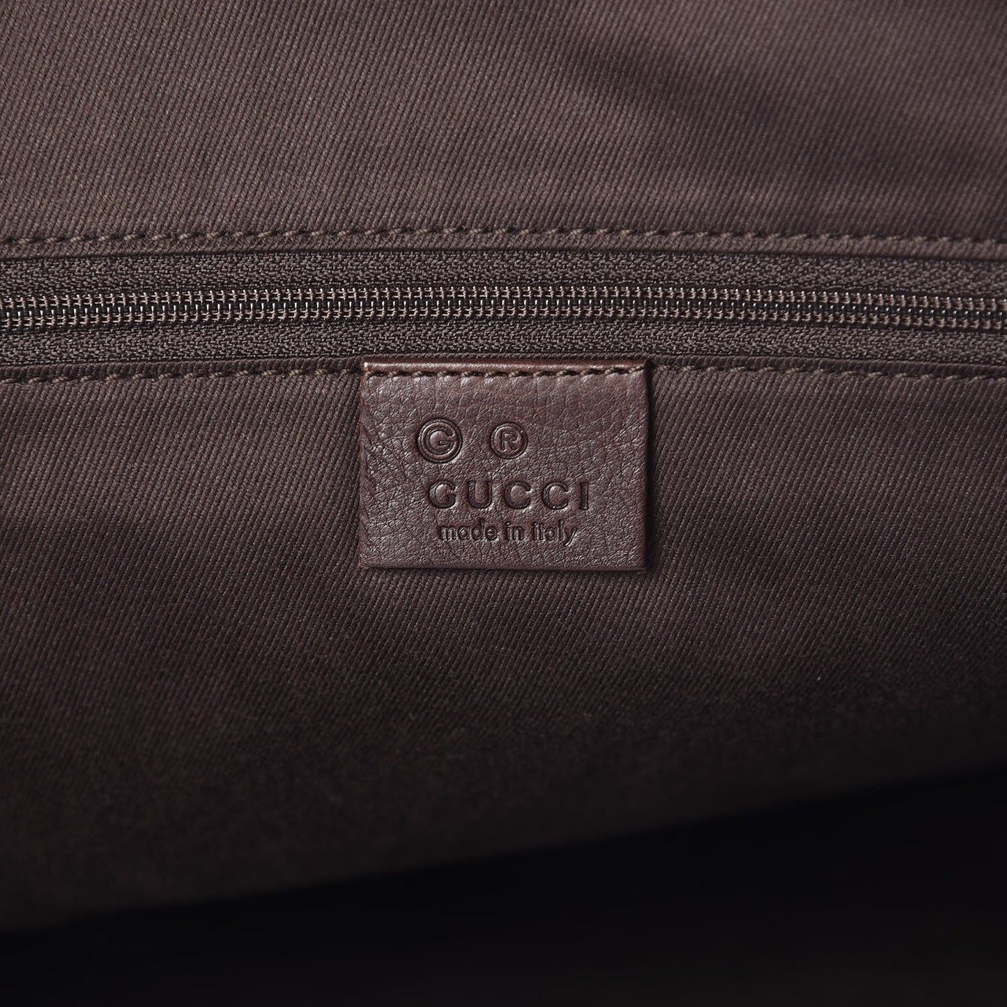 Guccissima Large Tote Bronze
