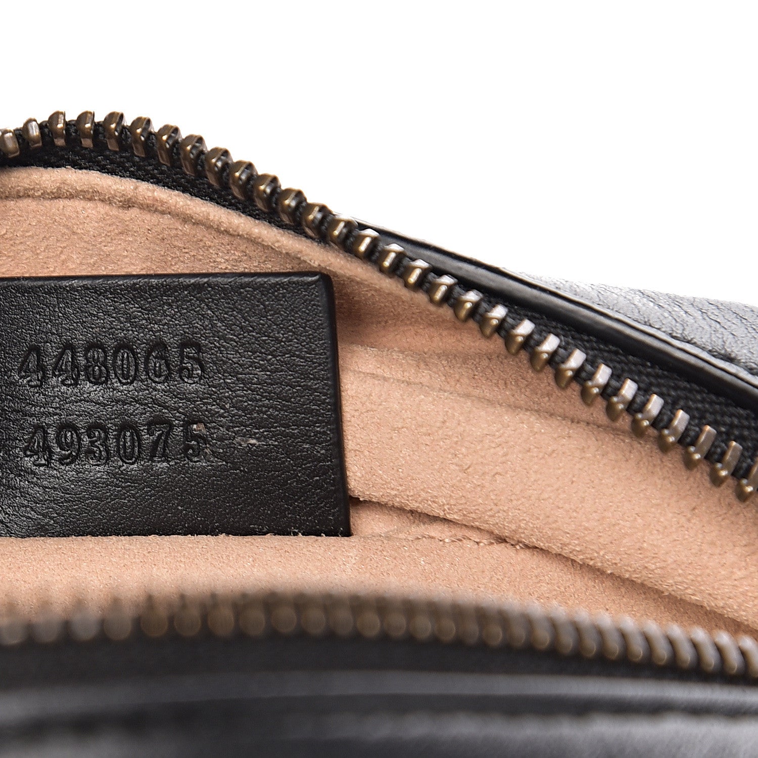 Gucci Calfskin Matelasse Mini GG Marmont Chain Shoulder Bag Black 6 of 9