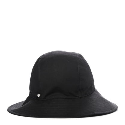 Hermes Linen Colette Hat 56 Black 4 of 4