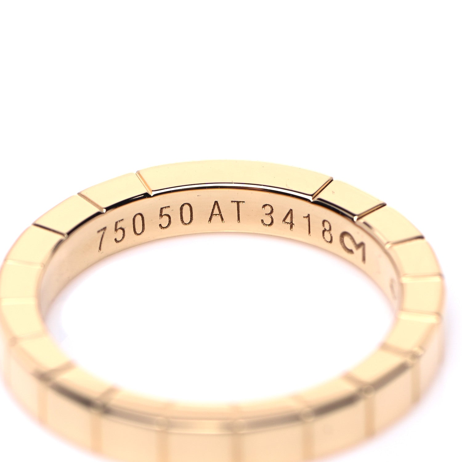 Cartier 18K Yellow Gold Lanieres Ring 50 5.25 4 of 4
