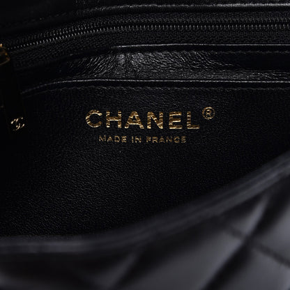 Chanel Lambskin Quilted Mini Square Flap Black 6 of 12