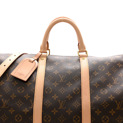 Louis Vuitton Monogram Keepall Bandouliere 55 8 of 13