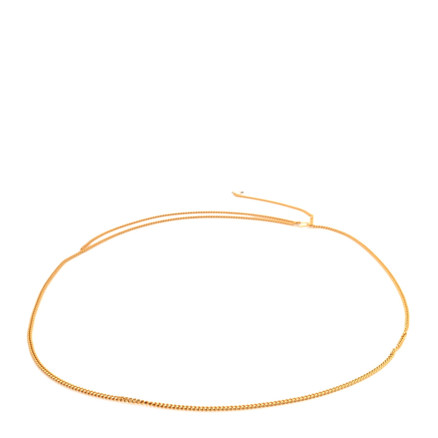 Chanel Metal CC Chain Belt Gold Silver 2 of 4
