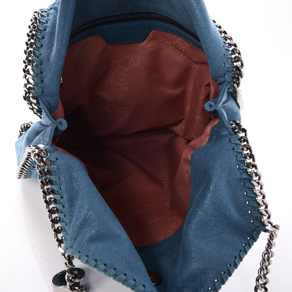 Stella McCartney Shaggy Deer Small Falabella Tote Blue 5 of 8