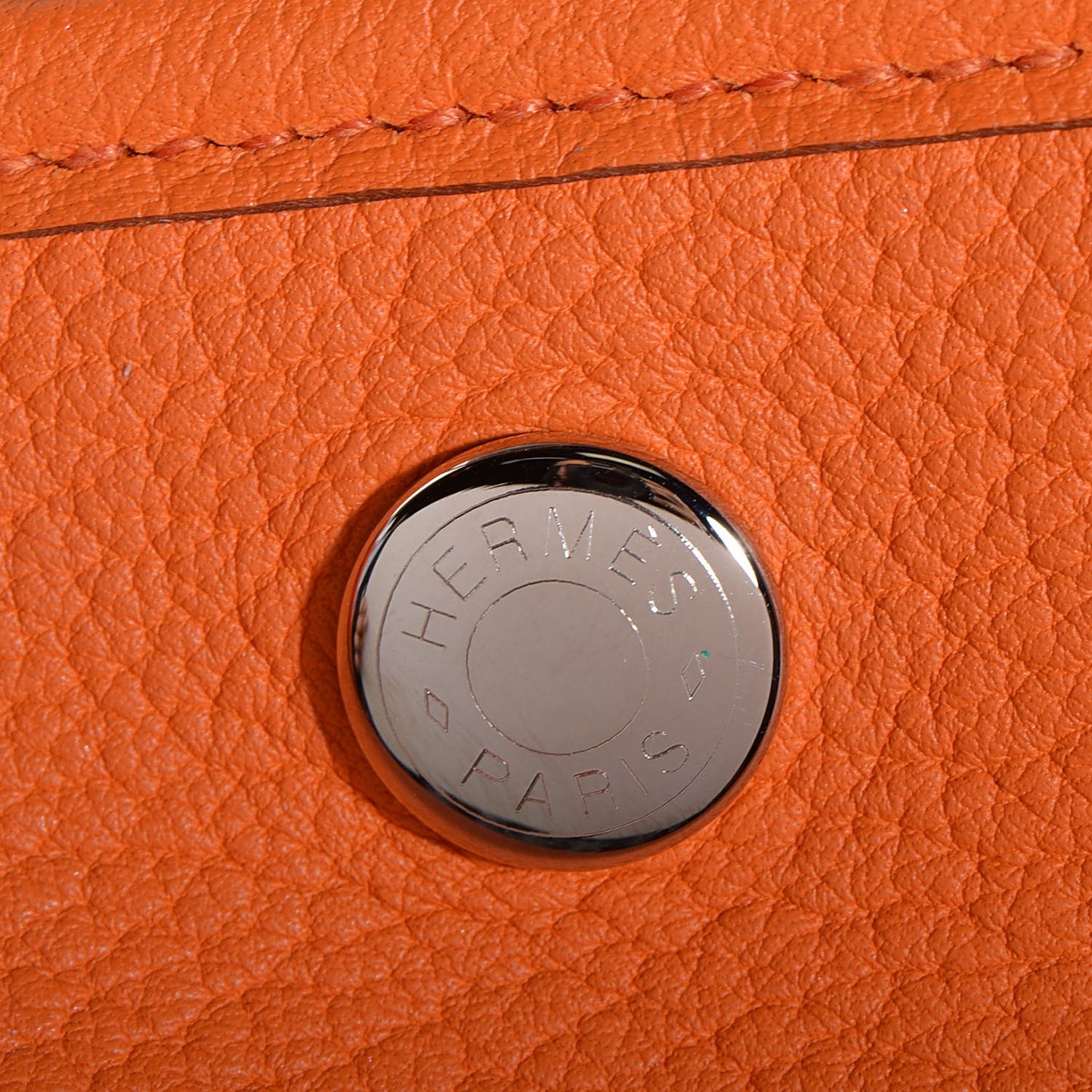 Veau Negonda Garden Party Tote MM 36 Orange