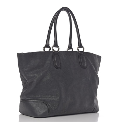 Chanel Calfskin CC Shoulder Bag Black 3 of 21