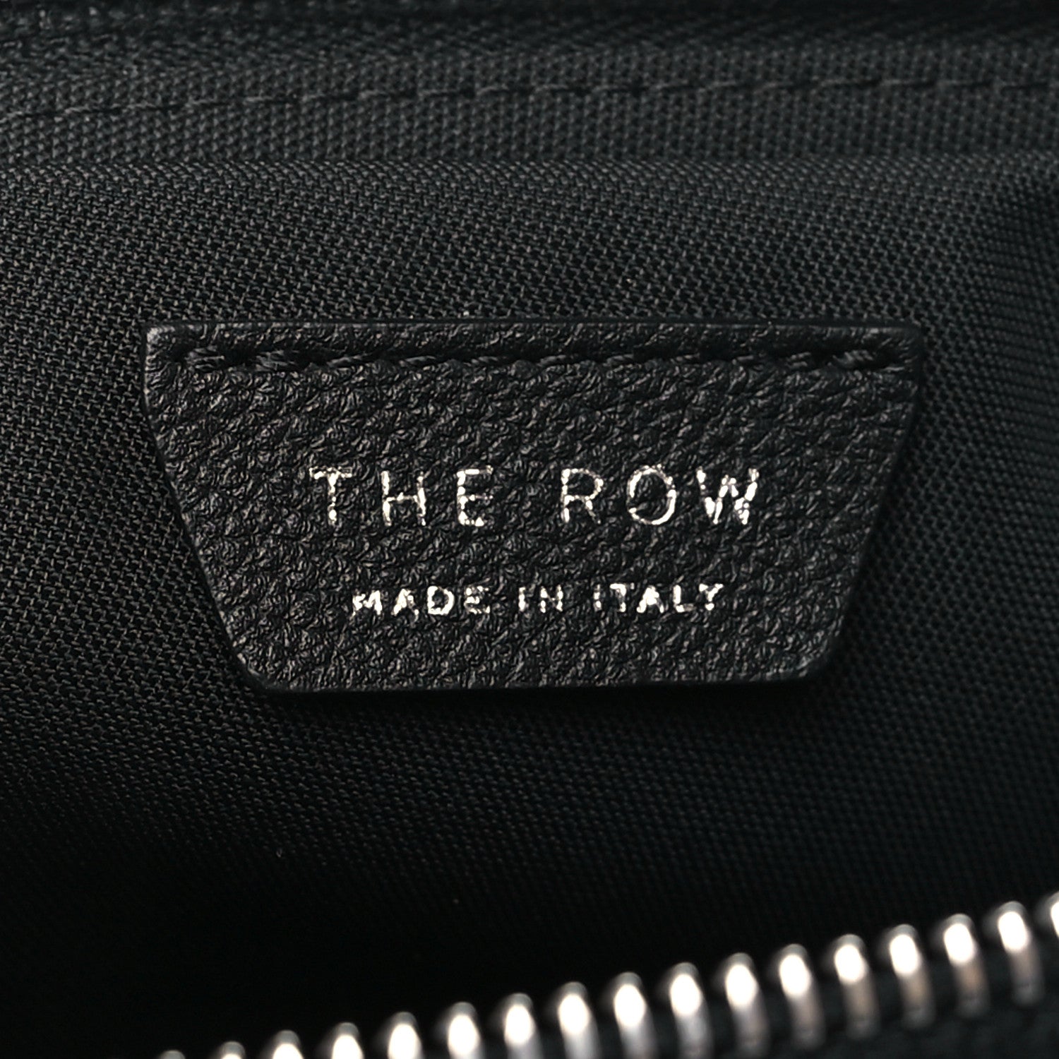 The Row Nylon Slouchy Banana Two Bag Black 6 of 9