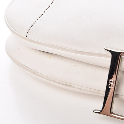 Christian Dior Calfskin Saddle Bag White 10 of 14
