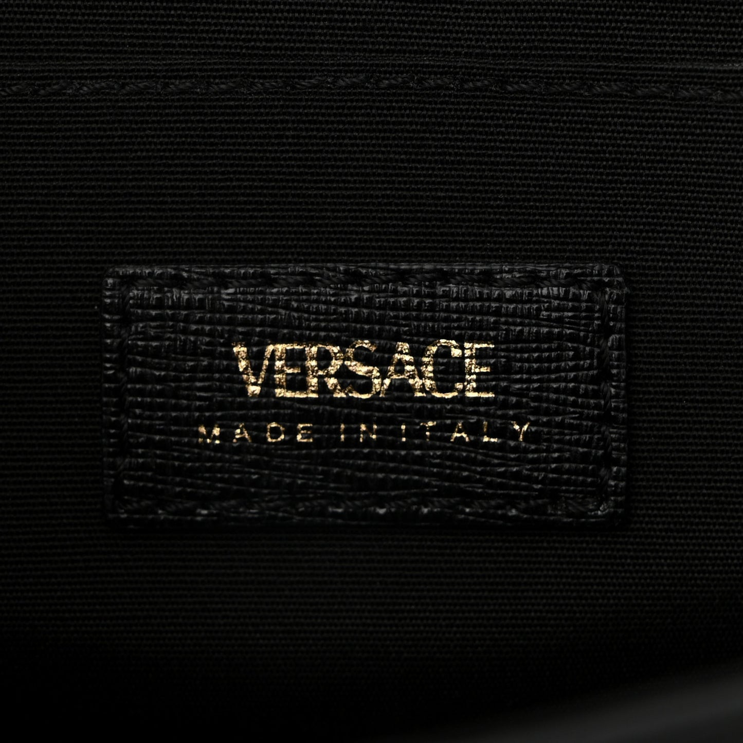 Saffiano Virtus Small Shoulder Bag Black