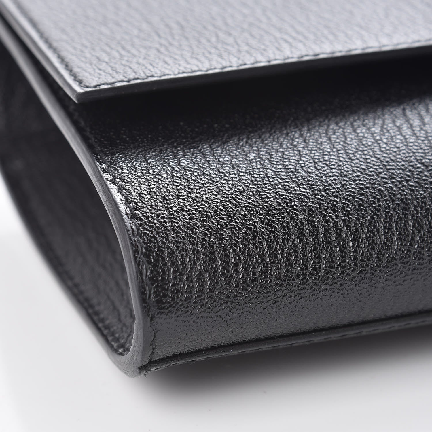 Hermes Chevre Mysore Medor 23 Clutch Black 7 of 9