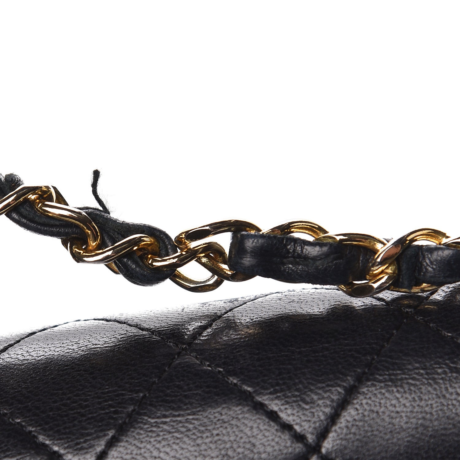 Chanel Lambskin Quilted Small Double Flap Black 16 of 17