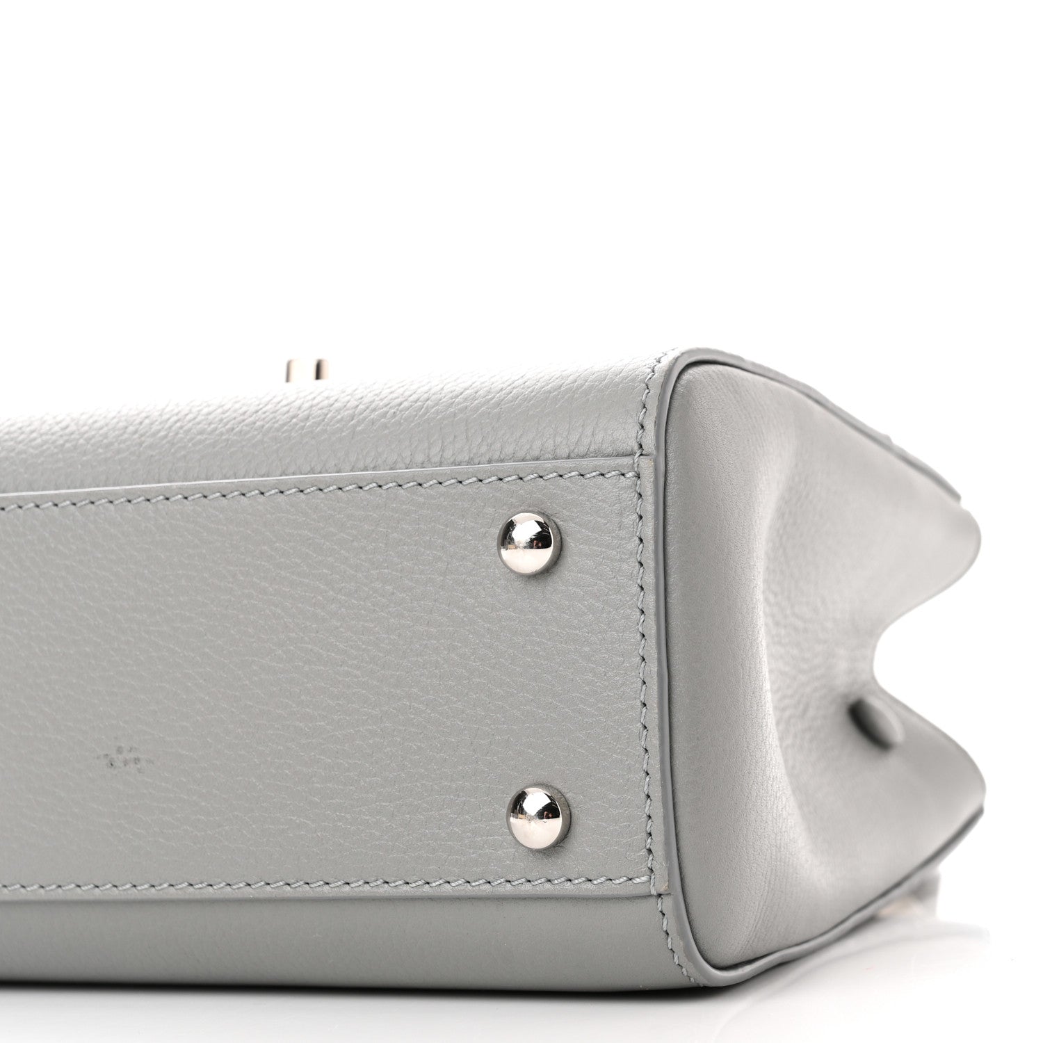 Chanel Grained Calfskin Mini Neo Executive Shopper Tote Grey 10 of 13