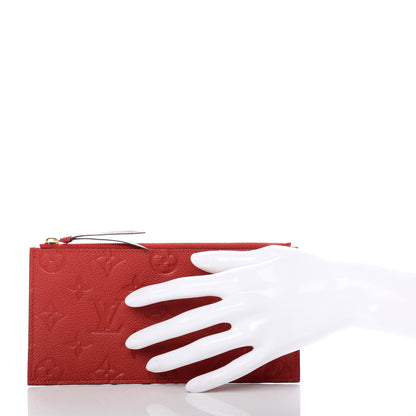 Louis Vuitton Empreinte Felicie Chain Wallet Zippered Insert Cherry 2 of 6