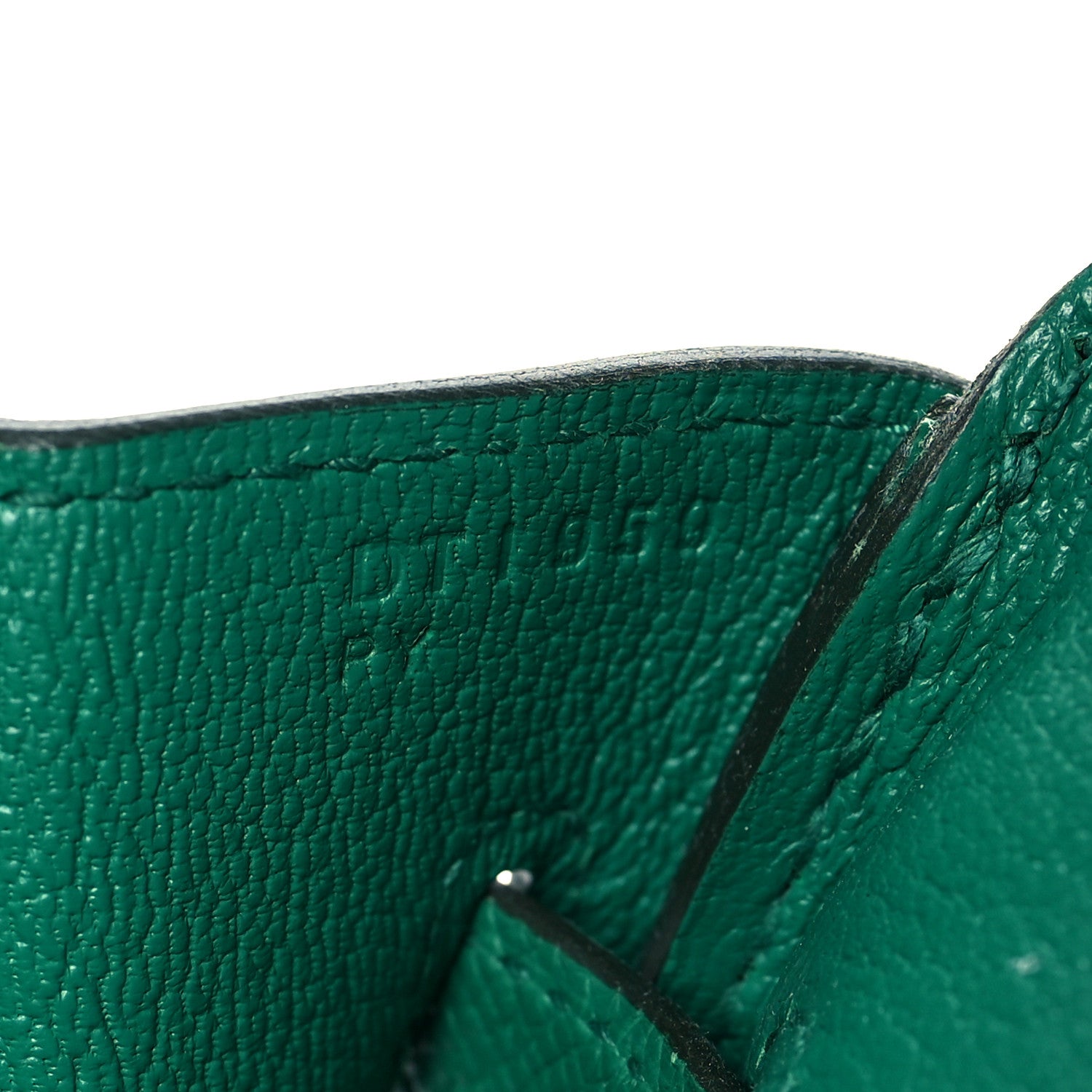 Hermes Epsom Birkin 30 Vert Vertigo 7 of 11