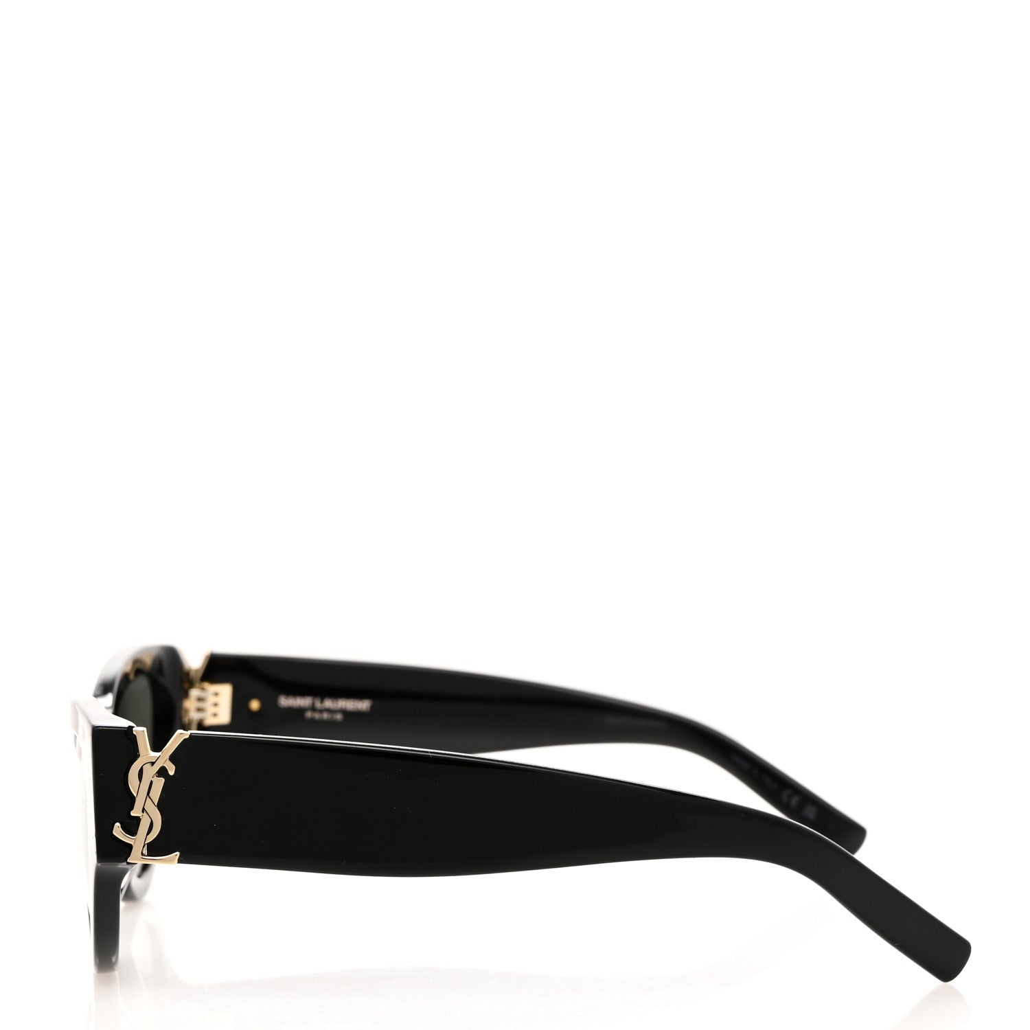 Saint Laurent SAINT LAURENT Acetate Sunglasses SL M94 Black 3 of 8